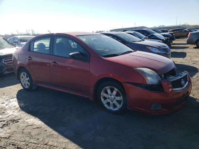 3N1AB6AP0AL691292 - 2010 NISSAN SENTRA RED photo 4