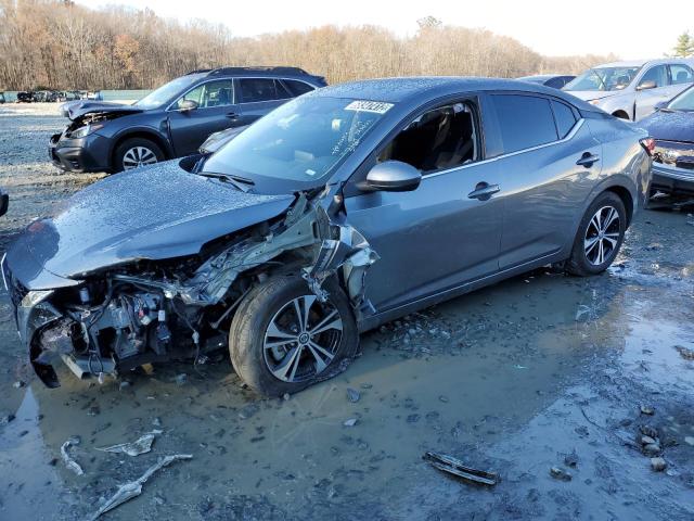 3N1AB8CV8MY303160 - 2021 NISSAN SENTRA SV GRAY photo 1