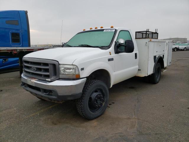 1FDAF57S54ED93201 - 2004 FORD F550 SUPER WHITE photo 2