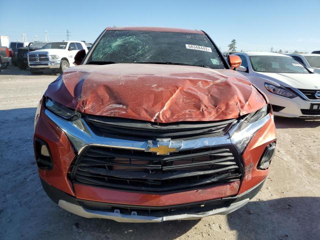 3GNKBBRAXMS540021 - 2021 CHEVROLET BLAZER 1LT ORANGE photo 5