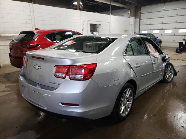 1G11C5SL0FF134747 - 2015 CHEVROLET MALIBU 1LT ვერცხლისფერი ფოტო 4