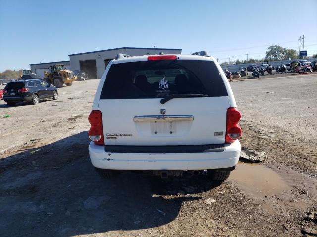 1D4HB58D25F556481 - 2005 DODGE DURANGO LI WHITE photo 6