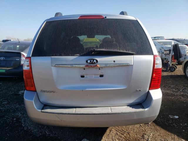 KNDMB233366029706 - 2006 KIA SEDONA SILVER photo 6