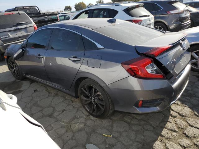 19XFC1F39KE214262 - 2019 HONDA CIVIC EX CHARCOAL photo 2