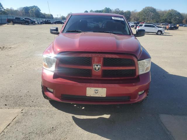 1C6RD7KT9CS187623 - 2012 DODGE RAM 1500 S MAROON photo 5