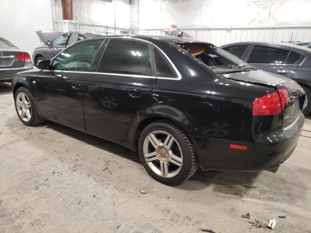 WAUAF78E27A090393 - 2007 AUDI A4 2 BLACK photo 2