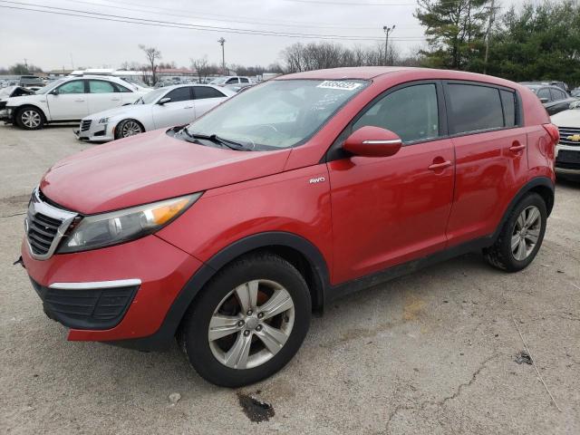 KNDPBCA24C7285887 - 2012 KIA SPORTAGE L RED photo 1