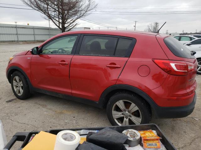 KNDPBCA24C7285887 - 2012 KIA SPORTAGE L RED photo 2