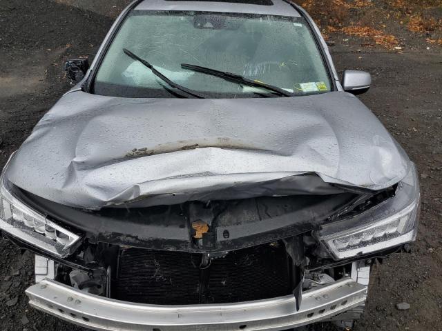 5J8YD4H58LL052026 - 2020 ACURA MDX TECHNO SILVER photo 12