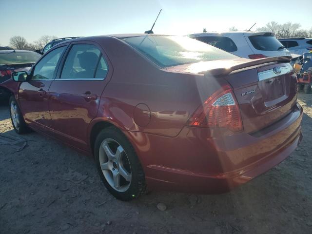 3FAHP0JA6CR155488 - 2012 FORD FUSION SEL RED photo 2