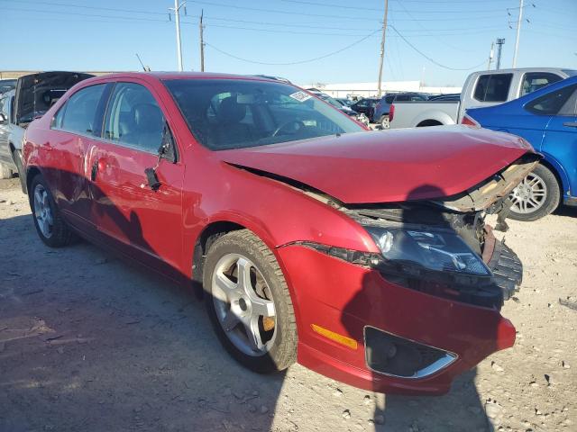 3FAHP0JA6CR155488 - 2012 FORD FUSION SEL RED photo 4