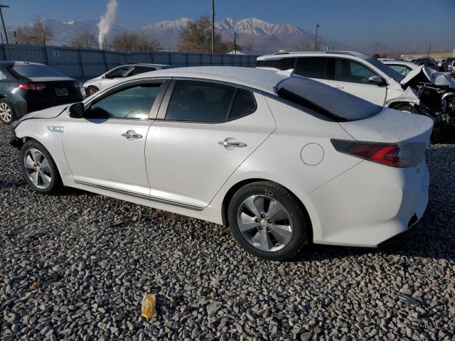 KNAGN4AD2F5085411 - 2015 KIA OPTIMA HYB WHITE photo 2