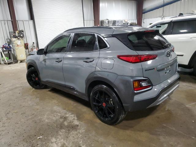 KM8K6CA59MU713640 - 2021 HYUNDAI KONA NIGHT GRAY photo 2