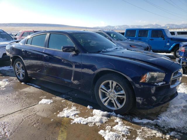 2C3CDXDTXEH156648 - 2014 DODGE CHARGER R/ BLUE photo 4