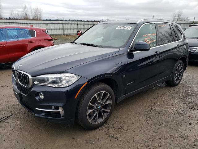 5UXKT0C34H0V97783 - 2017 BMW X5 XDR40E BLUE photo 1