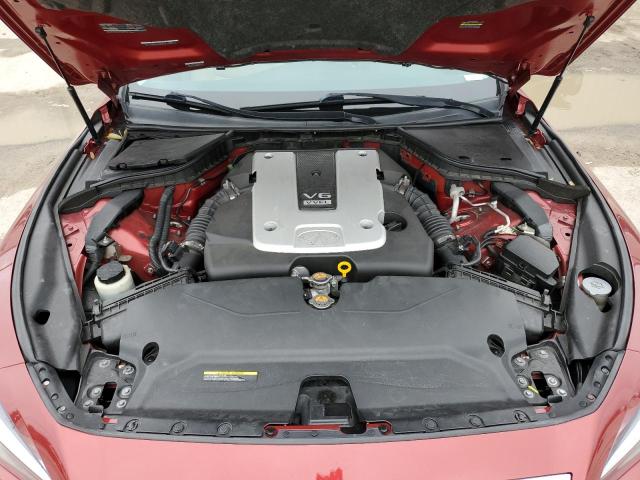 JN1BV7AP2EM674555 - 2014 INFINITI Q50 RED photo 11