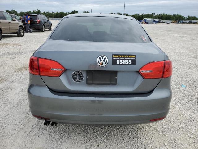 3VW2K7AJ4EM257747 - 2014 VOLKSWAGEN JETTA BASE 灰色 照片 6