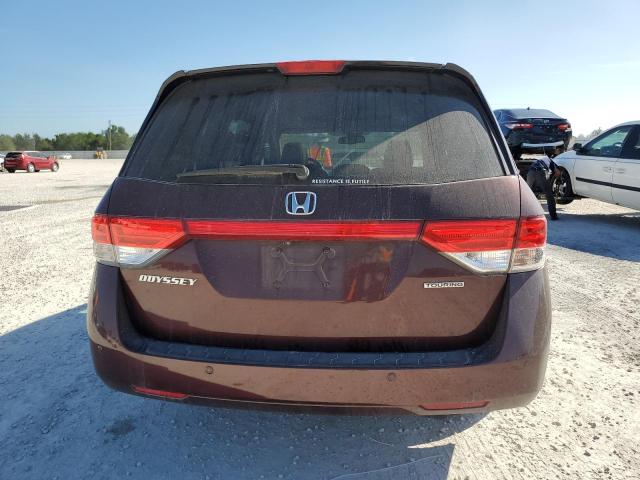 5FNRL5H93EB096570 - 2014 HONDA ODYSSEY TO MAROON photo 6