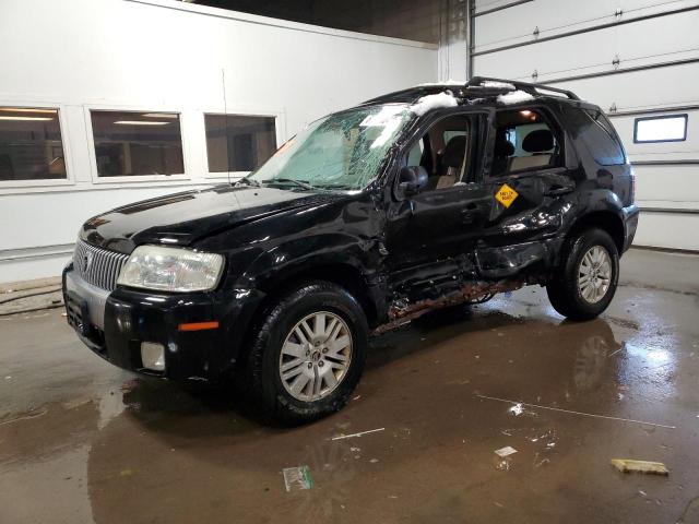 4M2YU57176DJ04595 - 2006 MERCURY MARINER BLACK photo 1