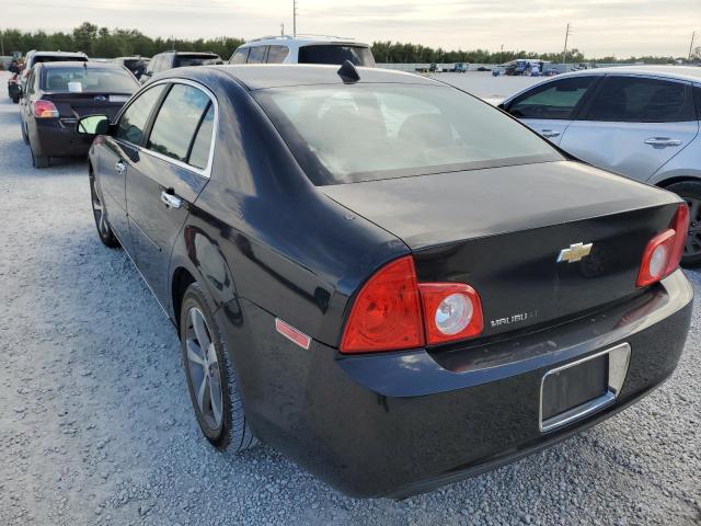 1G1ZC5EU2CF116821 - 2012 CHEVROLET MALIBU 1LT 黑色 照片 2