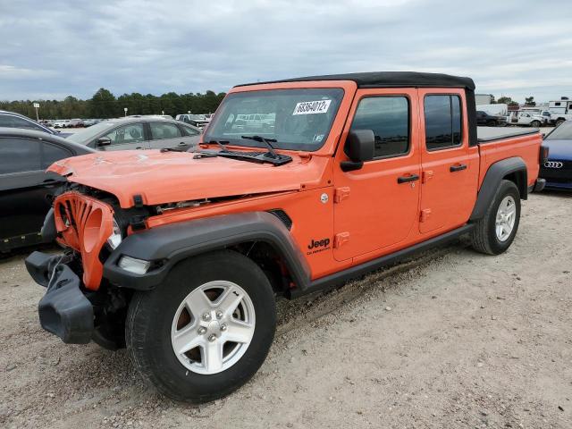 1C6HJTAG2LL153499 - 2020 JEEP GLADIATOR ORANGE photo 1