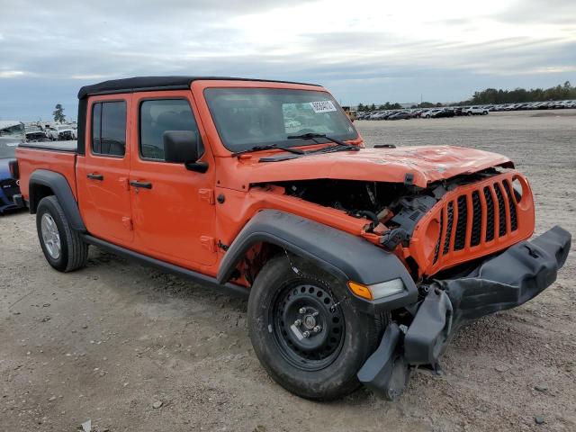 1C6HJTAG2LL153499 - 2020 JEEP GLADIATOR ORANGE photo 4