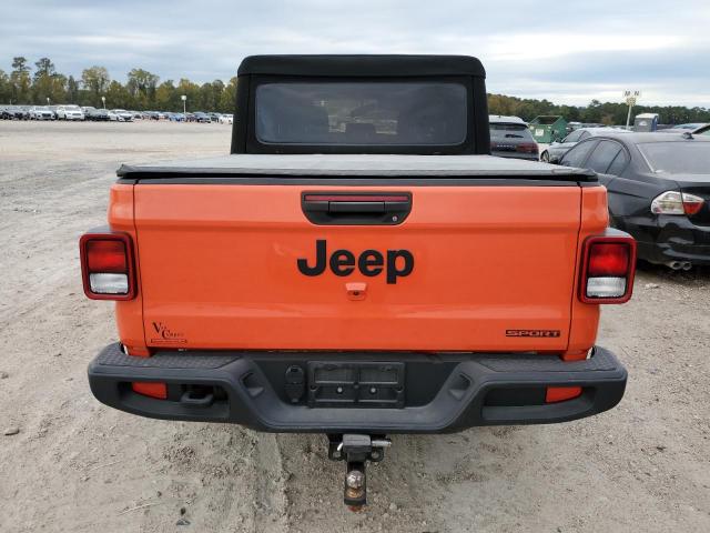 1C6HJTAG2LL153499 - 2020 JEEP GLADIATOR ORANGE photo 6