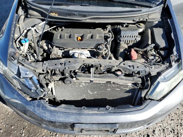 2HGFB2F96CH507363 - 2012 HONDA CIVIC EXL ნაცრისფერი ფოტო 11