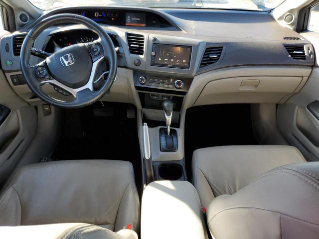 2HGFB2F96CH507363 - 2012 HONDA CIVIC EXL ნაცრისფერი ფოტო 8