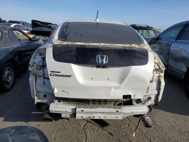 5J6TF1H51AL003727 - 2010 HONDA ACCORD CRO WHITE photo 6