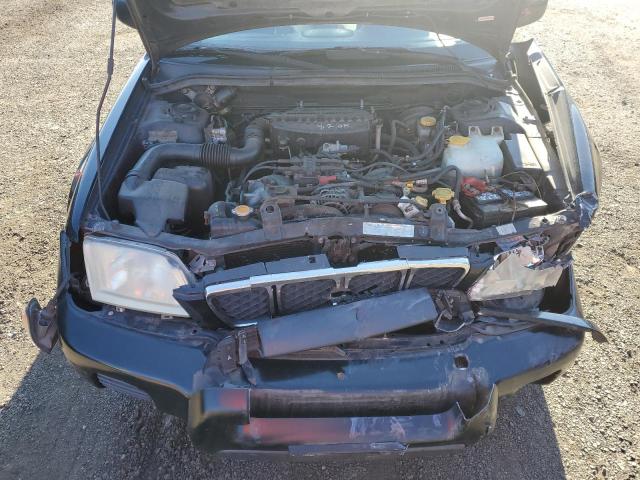 JF1SF656X1H751817 - 2001 SUBARU FORESTER S BLACK photo 11