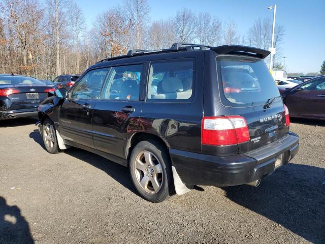 JF1SF656X1H751817 - 2001 SUBARU FORESTER S BLACK photo 2