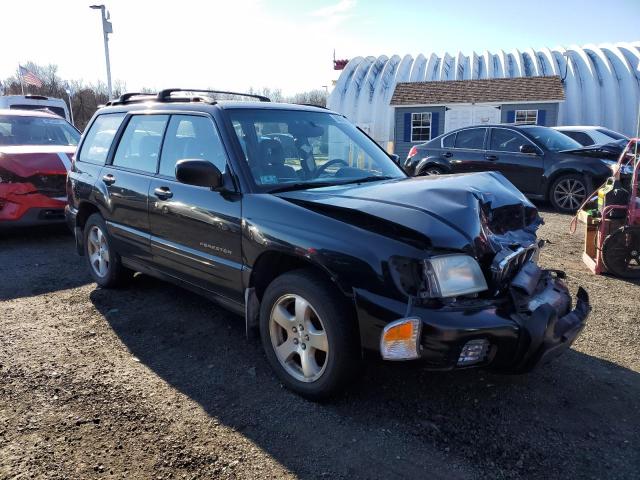 JF1SF656X1H751817 - 2001 SUBARU FORESTER S BLACK photo 4