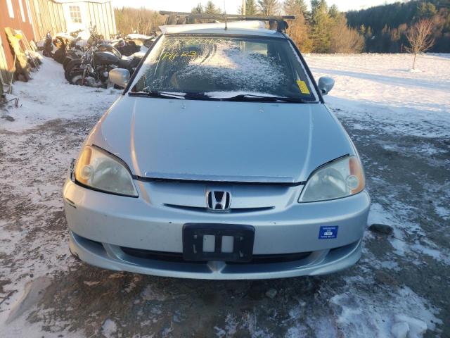 JHMES95653S021810 - 2003 HONDA CIVIC HYBR BLUE photo 5