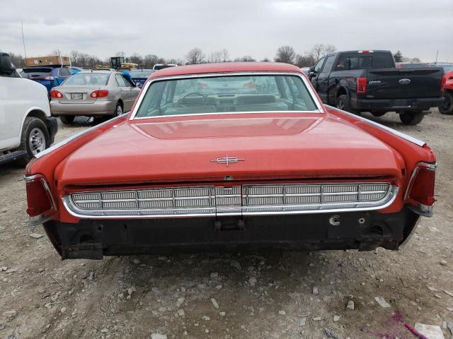 3Y82N402673 - 1963 LINCOLN CONTINENTL RED photo 6