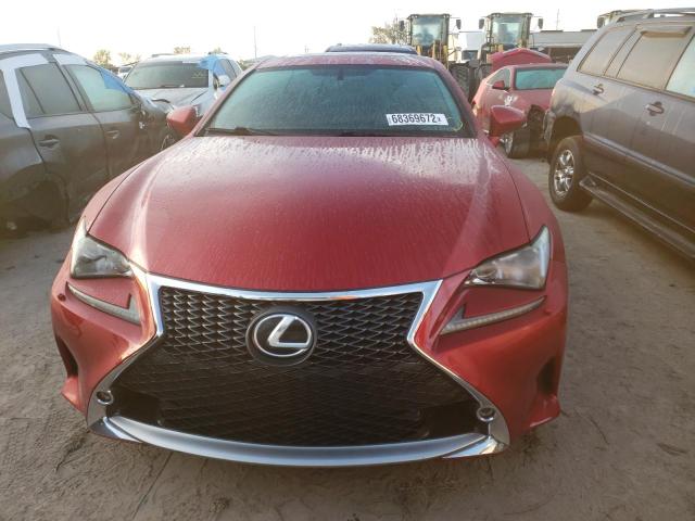 JTHSM5BC1G5001722 - 2016 LEXUS RC 300 RED photo 5