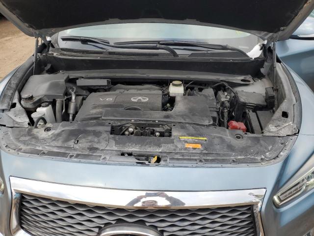 5N1DL0MM9KC515808 - 2019 INFINITI QX60 LUXE BLUE photo 12