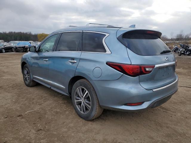 5N1DL0MM9KC515808 - 2019 INFINITI QX60 LUXE BLUE photo 2