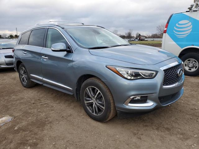 5N1DL0MM9KC515808 - 2019 INFINITI QX60 LUXE BLUE photo 4