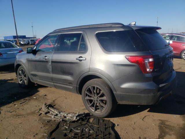 1FM5K8D87HGB77982 - 2017 FORD EXPLORER X CHARCOAL photo 2