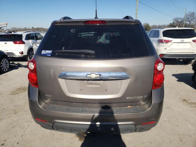 2CNFLEEC9B6456425 - 2011 CHEVROLET EQUINOX LT GRAY photo 6