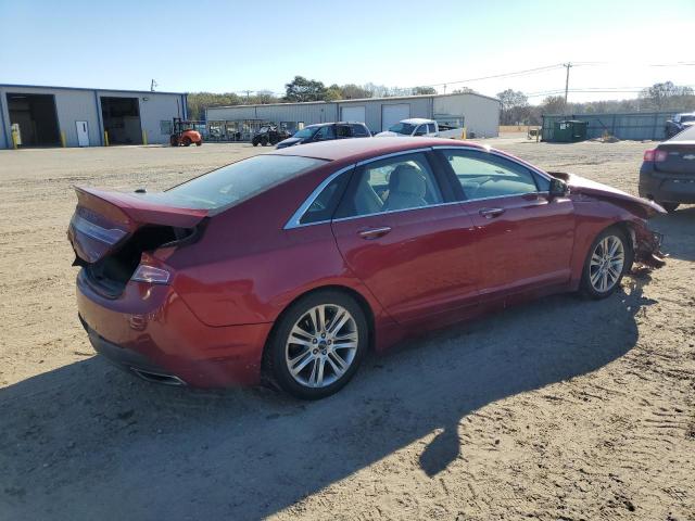 3LN6L2LU5DR821382 - 2013 LINCOLN MKZ HYBRID RED photo 3