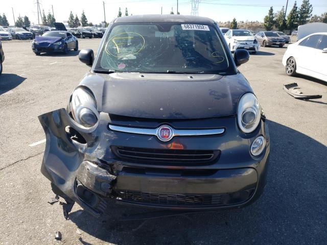 ZFBCFAAH8EZ016488 - 2014 FIAT 500L POP CHARCOAL photo 5