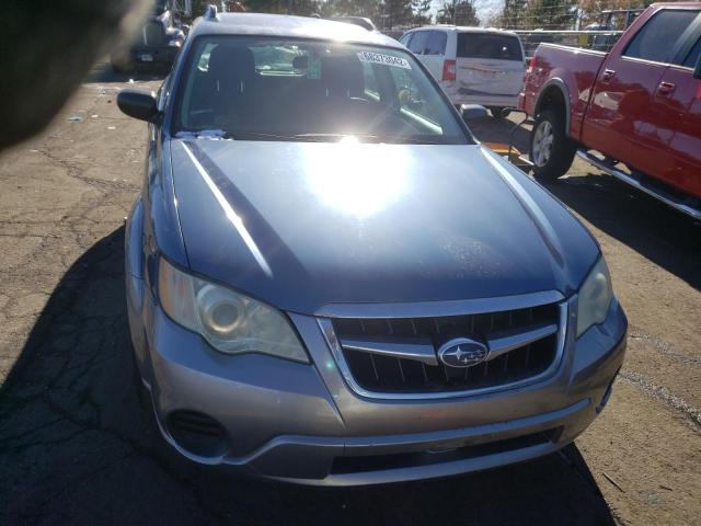 4S4BP60C687312422 - 2008 SUBARU OUTBACK BLUE photo 5