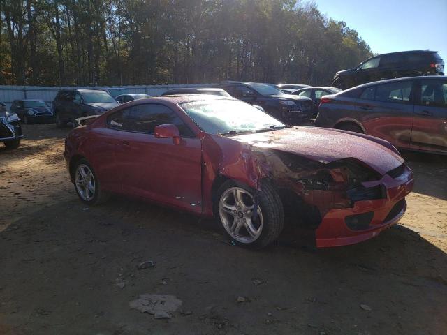 KMHHN65F76U****** - 2006 HYUNDAI TIBURON GT RED photo 4