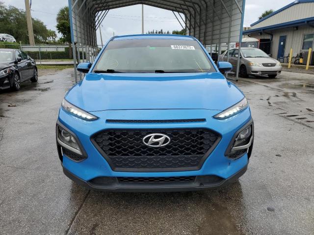 KM8K12AA5KU218550 - 2019 HYUNDAI KONA BLUE photo 5