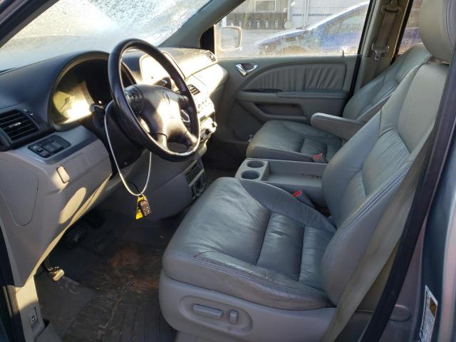 5FNRL38788B016431 - 2008 HONDA ODYSSEY EX BLUE photo 7