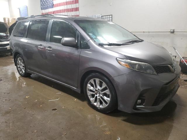 5TDXZ3DC5HS798031 - 2017 TOYOTA SIENNA SE CHARCOAL photo 4