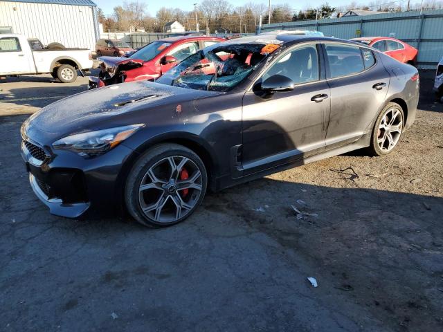 KNAE35LC1L6084442 - 2020 KIA STINGER GT GRAY photo 1