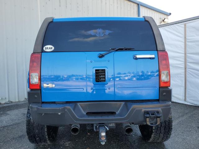 5GTDN136168285917 - 2006 HUMMER H3 BLUE photo 6